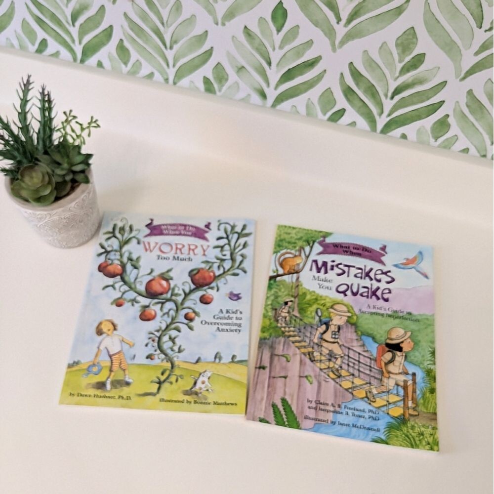 Emotional Awareness Book Set-Mistakes Make you Quake/ Worry Too Much